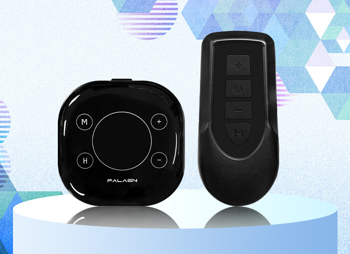 款式6:XKJK-C-06加热按摩双通道主机
顶针链接式设计